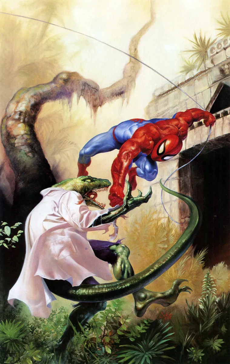 Spider-Man Vs Lizard